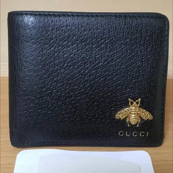 [BUNJANG] Gucci Bee Bi-fold Wallet / 구찌 꿀벌 반지갑/지갑 정품A급(감정O)