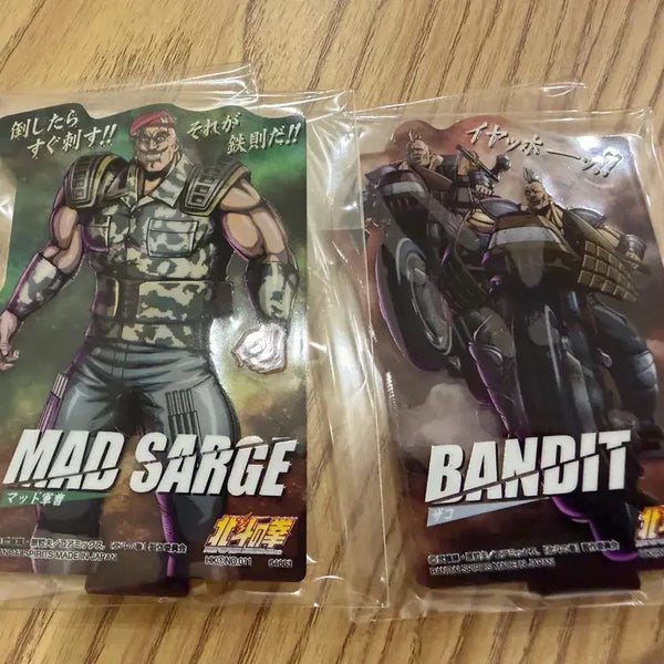 [BUNJANG] Ichiban Kuji Fist of the North Star G Prize Acrylic Stand Set / 제일복권 북두의 권 G상 아크릴 2개 일괄