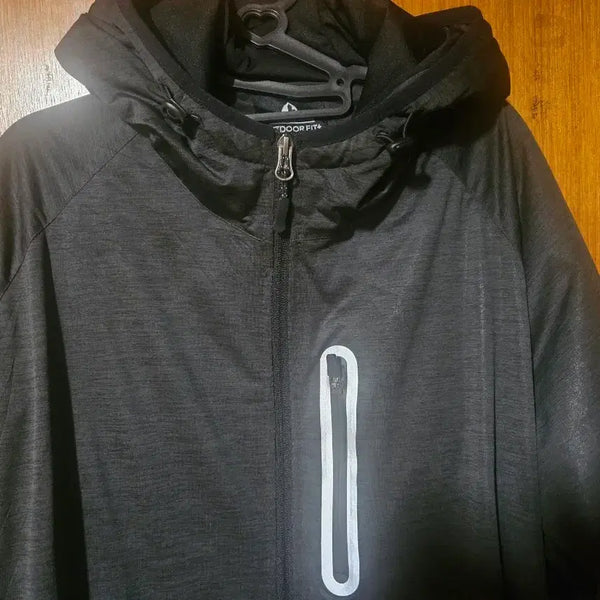 [BUNJANG] Outdoor Fit+ Hooded Zip-Up Padded Jacket / 아웃도어핏+ 후드 집업 패딩자켓