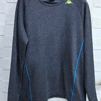 [BUNJANG] Kappa Long Sleeve Performance T-Shirt Grey L / (R)카파 긴팔 기능티셔츠 그레이 L