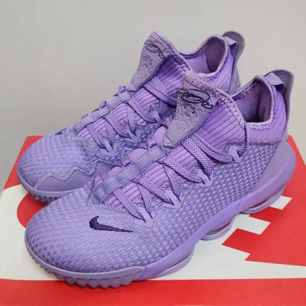 [BUNJANG] Nike LeBron 16 Low Atomic Purple Basketball Shoes (250mm) / 나이키 르브론 16 로우 아토믹 퍼플 250mm 농구화