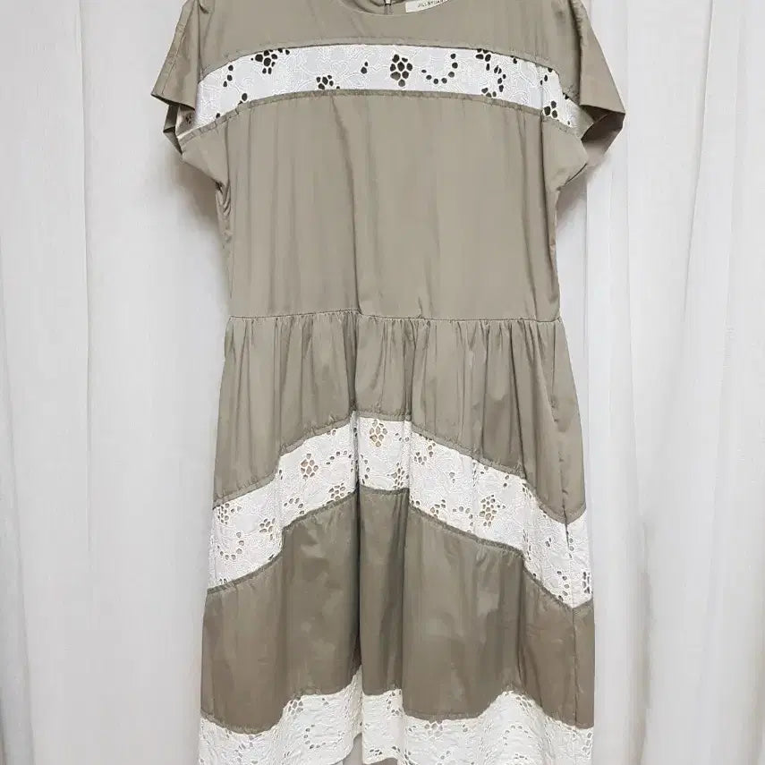 [BUNJANG] Jill Stuart Lace Detail Midi Dress / 질스튜어뜨 원피스