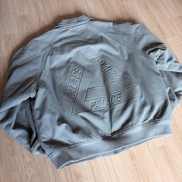 [BUNJANG] Palace Boshi Canvas Jacket Grey / 팔라스 보시 캔버스 자켓 그레이