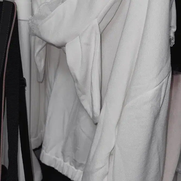 [BUNJANG] Usamimi Rabbit Ear White Hoodie / 우사미미 생화이트 후드집업 stc 진리 일본 빈티지
