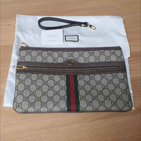 [BUNJANG] Gucci Ophidia GG Two-Zipper Clutch Bag / 구찌 오피디아 클러치/클러치백 새상품급 정품(감정O)