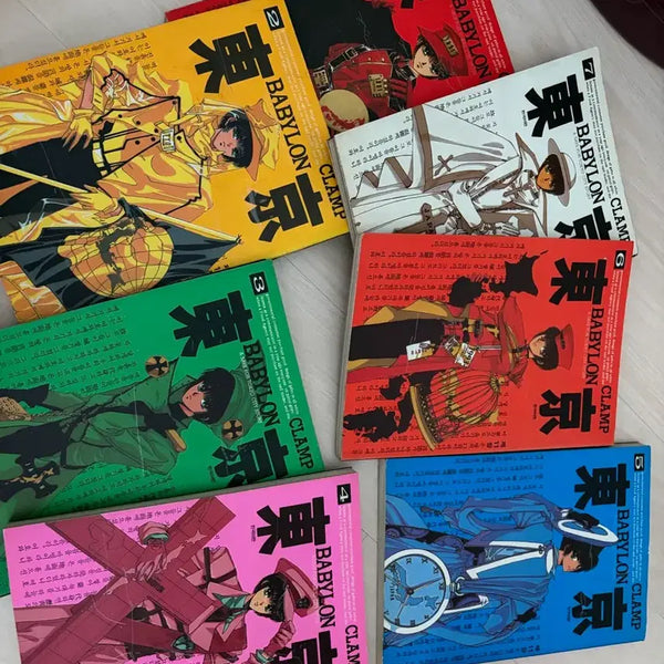 [BUNJANG] CLAMP Tokyo Babylon Complete Manga Set (Volumes 1-7) / CLAMP 클램프 동경바빌론 만화책 전권(1-7권)