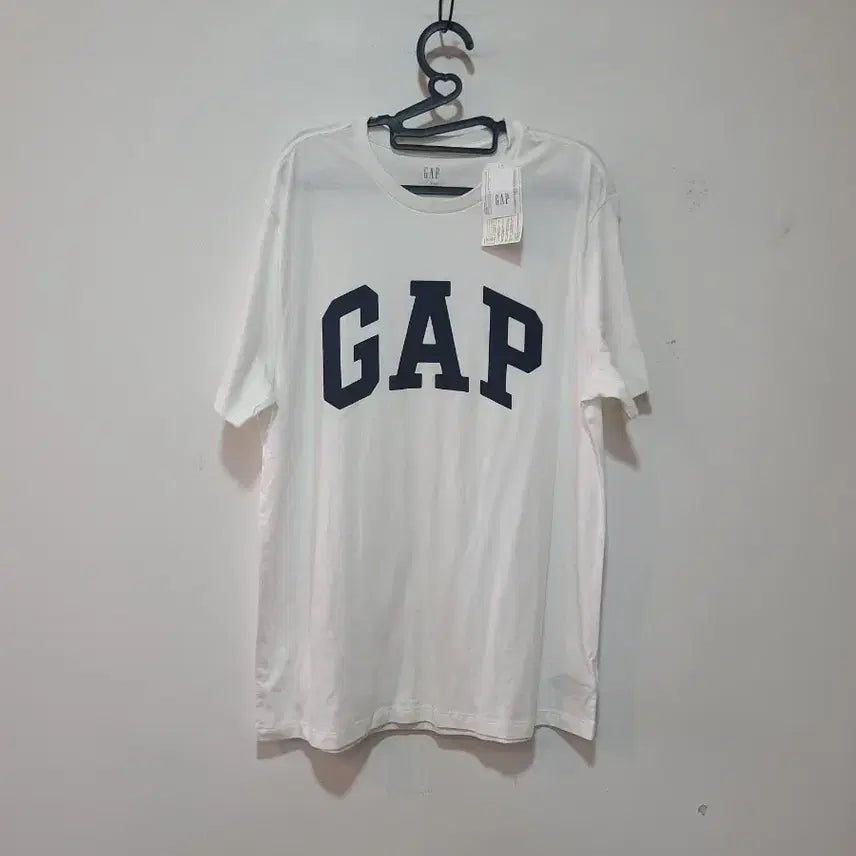 [BUNJANG] GAP Logo T-Shirt White L / GAP 반팔티 화이트 L