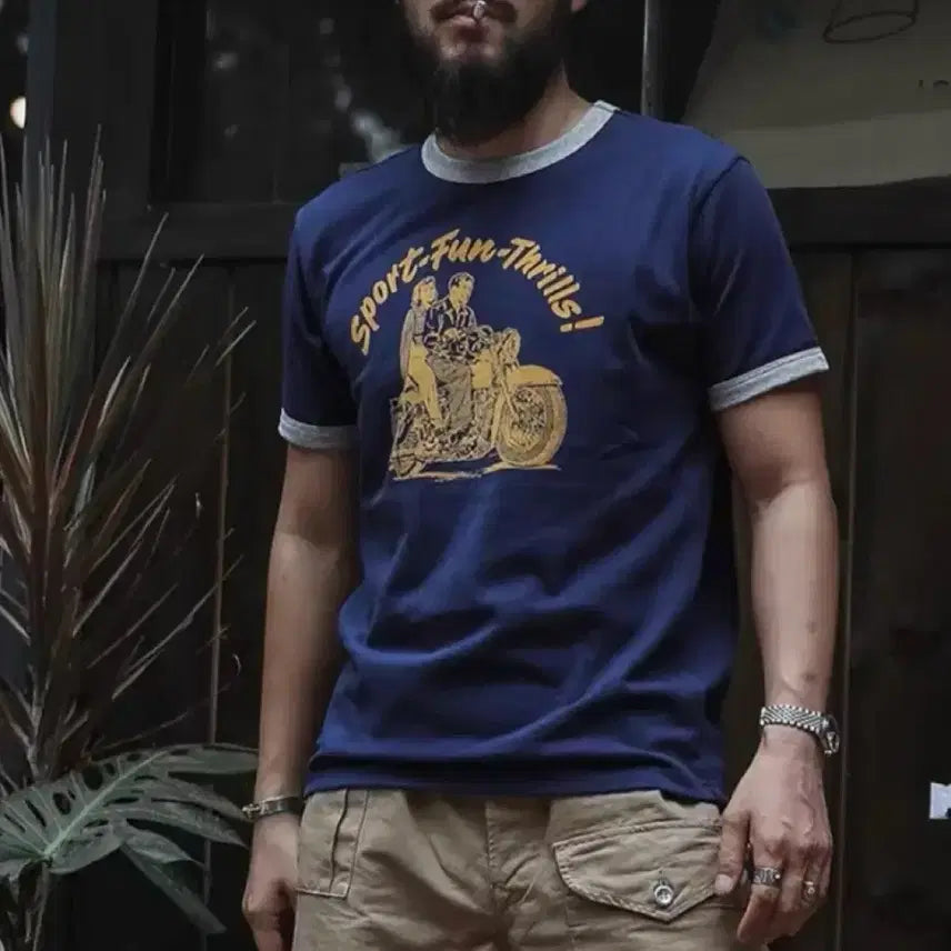 [BUNJANG] Bronson Ringer T-Shirt XL / 브론슨 링거 티셔츠 XL