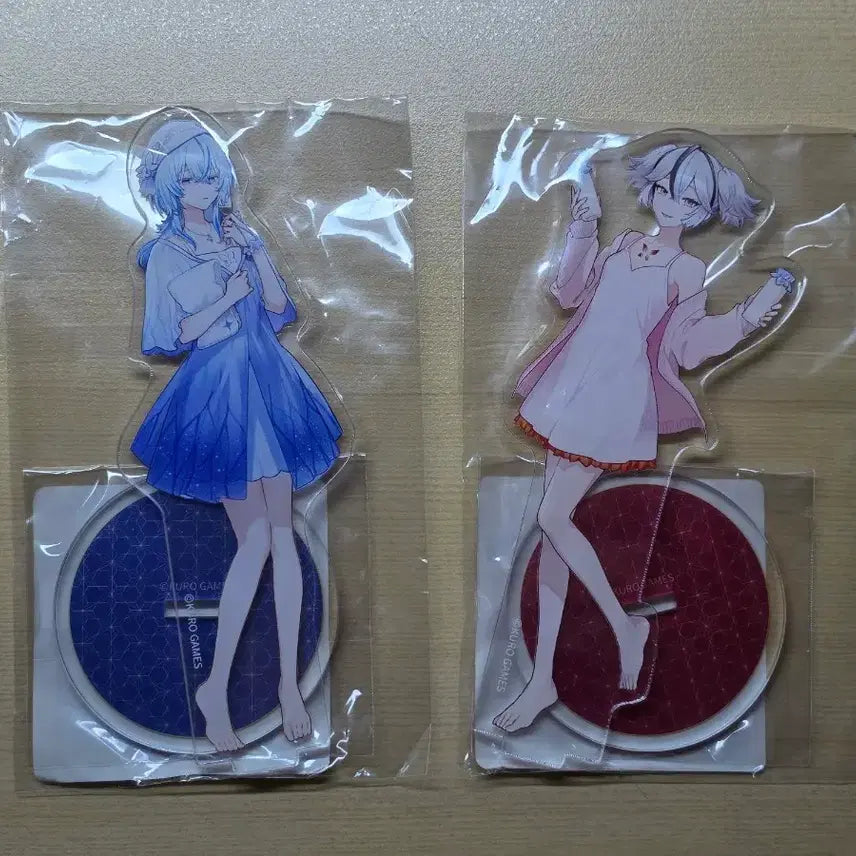 [BUNJANG] Meijo Pasuin & Camellia Rakuspa Collaboration Limited Acrylic Stand, Acrylic Card, and Keyring / 명조 파수인, 카멜리아 라쿠스파 콜라보 등
