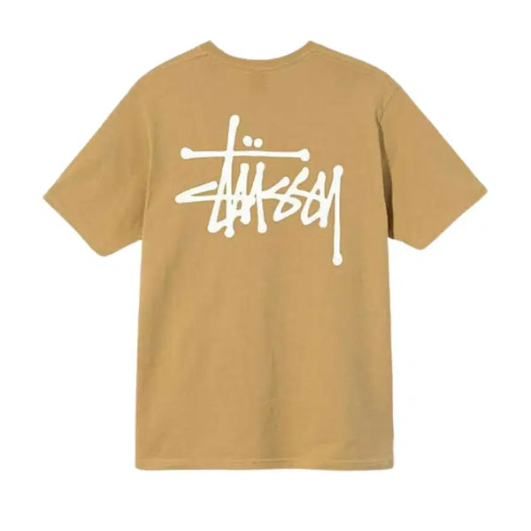 [BUNJANG] Stussy Basic T-Shirt Khaki / 스투시 베이직 반팔 카키
