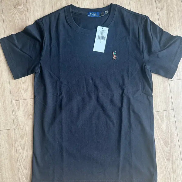 [BUNJANG] Polo Ralph Lauren Basic Logo Short Sleeve T-Shirt Black / 폴로 랄프로렌 기본 로고 반팔 티셔츠 블랙