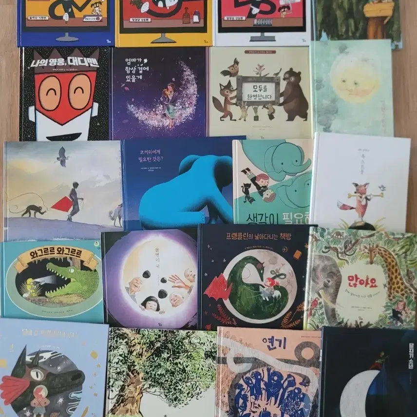[BUNJANG] Children's Picture Books (Sample Books Included) / 달리그림책.유아도서.유아책.샘플도서