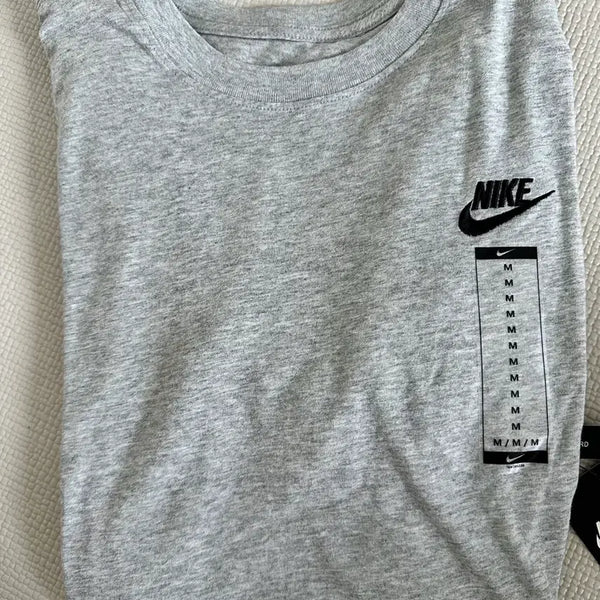 [BUNJANG] Nike Basic Logo T-Shirt Grey M Size New / 나이키 기본 로고 반팔티 그레이 M사이즈 새상품