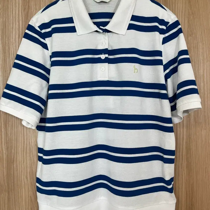 [BUNJANG] Hazzys Striped Polo T-Shirt / Hazzys 스트라이프 카라티