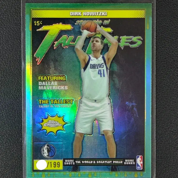 [BUNJANG] Tops Chrome Dirk Nowitzki 199 Insert Card / 탑스크롬 덕노비츠키 199한정 인서트