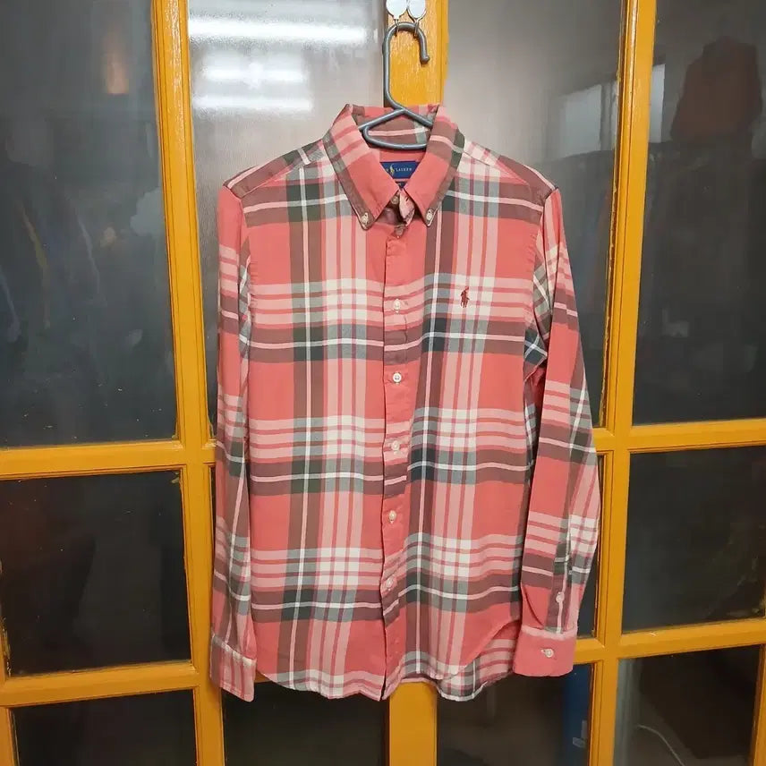 [BUNJANG] Polo Ralph Lauren Men's Classic Fit Checkered Shirt / 폴로랄프로렌 남성90 -슬림 95 셔츠