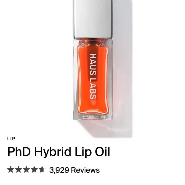 [BUNJANG] Haus Labs PhD Hybrid Lip Oil (Secondary Color) / Haus Labs 하우스랩스 레이디가가 phD 립오일