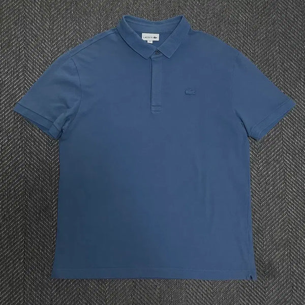 [BUNJANG] LACOSTE XL Blue Short Sleeve Polo Shirt / XL] 라코스테(LACOSTE)반팔카라티