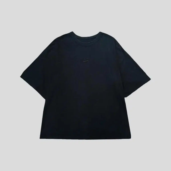 [BUNJANG] Nike Pigment Black Tonton Futura Logo Oversized Cotton T-Shirt 3XL / 나이키 피그먼트 블랙 톤톤 퓨추라로고 오버사이즈핏 코튼 반팔 티셔츠 3X