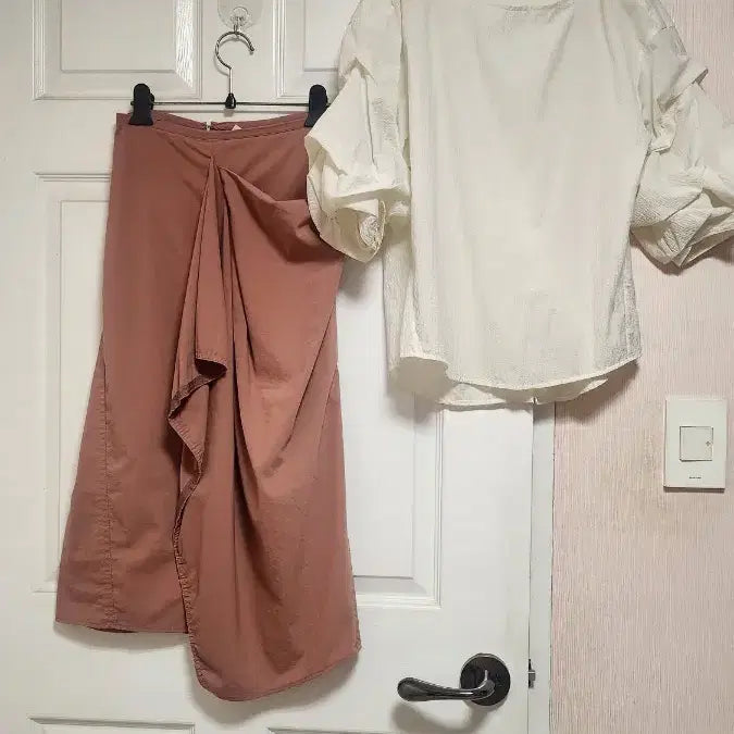[BUNJANG] SYSTEM Wrap Style Long Skirt / SYSTEM 랩 스탈 롱치마