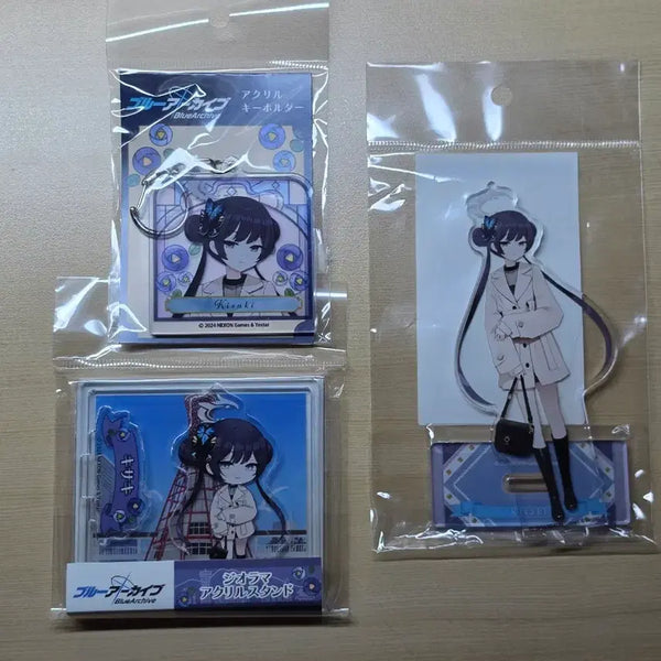 [BUNJANG] Blue Archive Kisaki Acrylic Stand/Diorama/Keyring Set / 블루 아카이브 키사키 아크릴 스탠드/디오라마/키링
