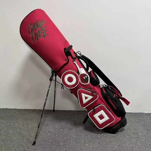 [BUNJANG] Malbon Golf Stand Bag Red / 새상품 정품 Malbon말본 골프 스탠드백 레드 색상 급하게 팝니다