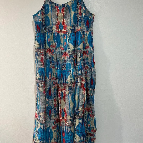 [BUNJANG] Unique Pattern Maxi Dress (One Size) / 새제품 유니크한 패턴 맥시 원피스(프리사이즈)