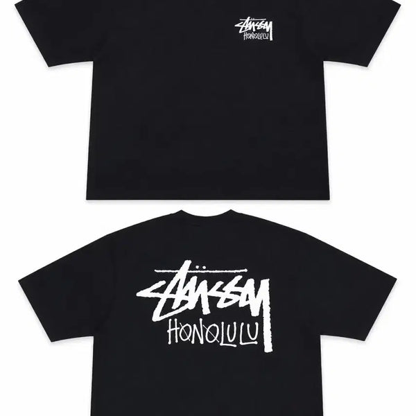 [BUNJANG] Stussy Honolulu T-Shirt Black - Size M / 스투시 호놀룰루 티셔츠 M사이즈