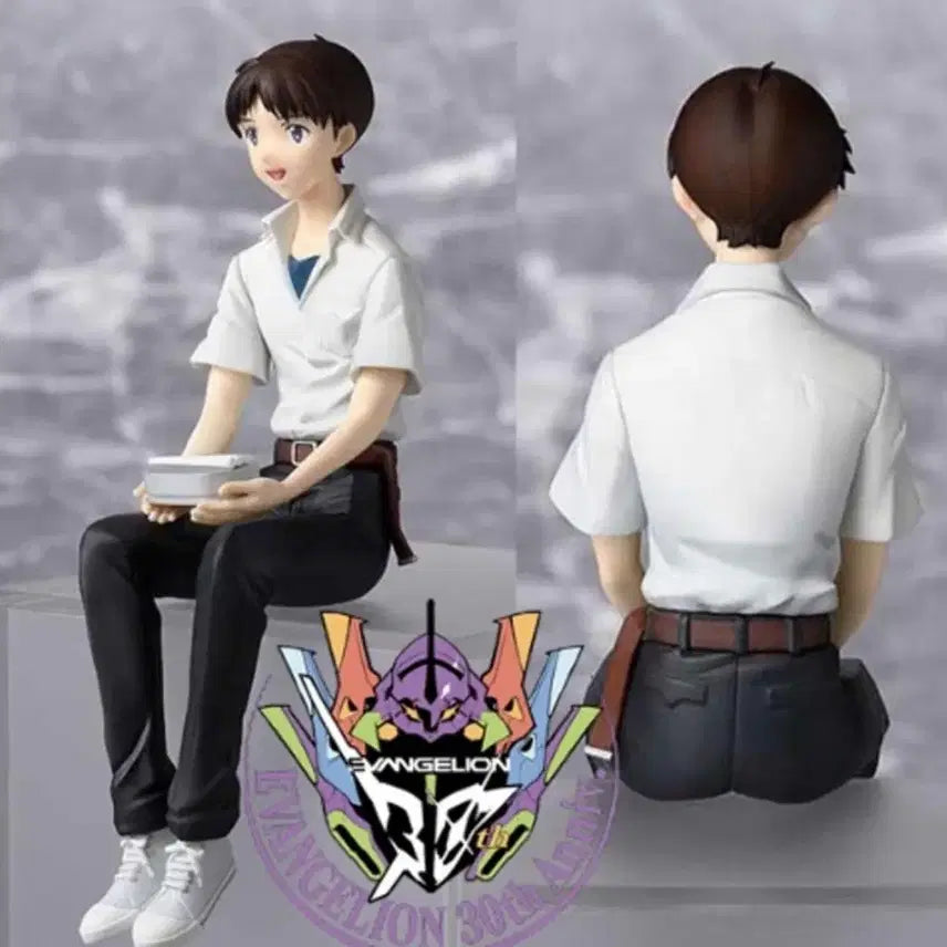[BUNJANG] Evangelion Shinji Chokonose Figure / (급전)에반게리온 쵸코노세 신지 피규어