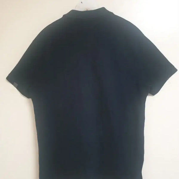 [BUNJANG] Polo Ralph Lauren Custom Fit Black Polo Shirt / 폴로 랄프로렌 반팔 카라티 블랙