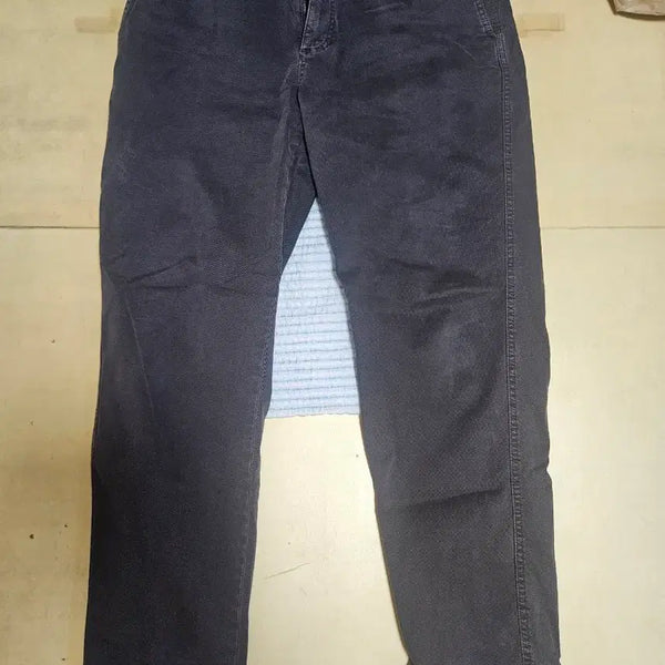 [BUNJANG] Series Charcoal Relaxed Fit Cotton Pants / 시리즈 차콜 릴렉스핏 면 팬츠