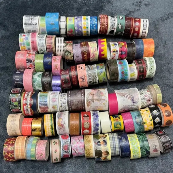 [BUNJANG] 90pcs Assorted Masking Tape Bundle / 마스킹테이프 90개 대량 처분합니다 마테처분