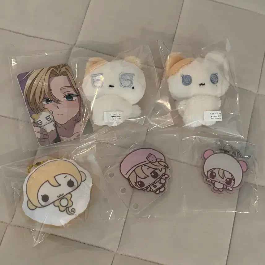 [BUNJANG] PLAVE Noah Nuatang Nurongi Keyring Bundle Set / 플레이브 노아 비공굿 누아땅 놔룽이 키링 일괄