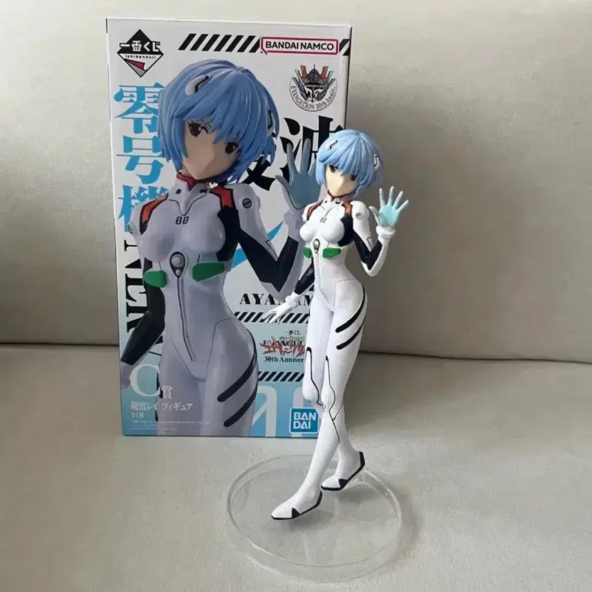 [BUNJANG] Ichiban Kuji Neon Genesis Evangelion 30th Anniversary C Prize Rei Ayanami Figure (Unsealed) / (개봉품)제일복권 신세기 에반게리온 30주년 쿠지 C상 레이 피규어