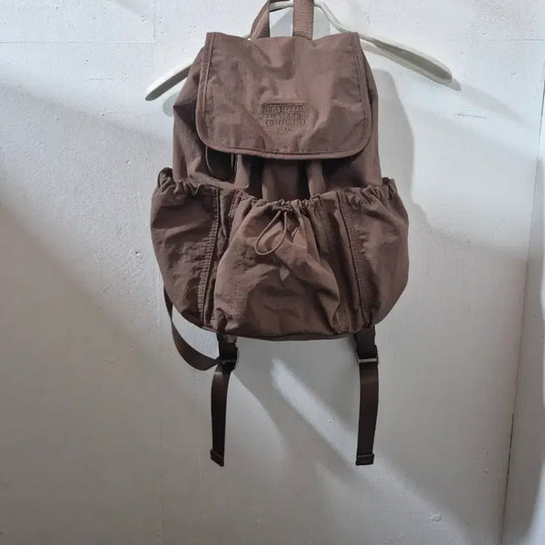 [BUNJANG] Marithe François Girbaud Backpack Brown 26ss / 마리떼 백팩 가방 26ss 브라운