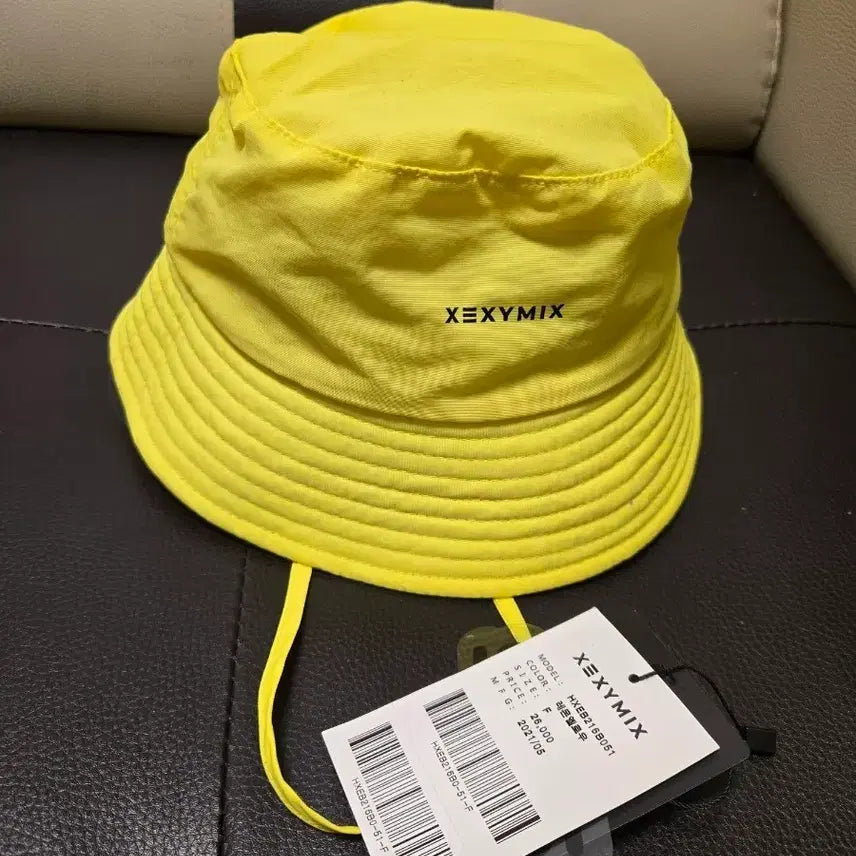 [BUNJANG] Xexymix Yellow Bucket Hat / 젝시믹스 버킷햇 옐로우 F