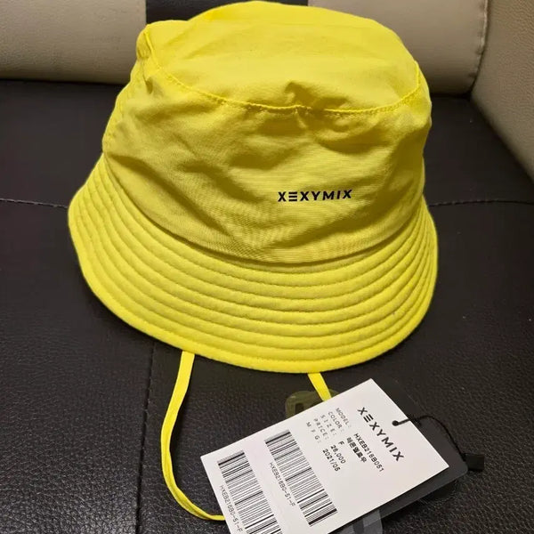 [BUNJANG] Xexymix Yellow Bucket Hat / 젝시믹스 버킷햇 옐로우 F