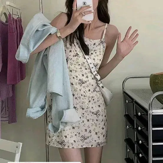 [BUNJANG] Awesome Need Bustier Camisole Dress / 어썸앤드) 뷔스티에 나시 원피스