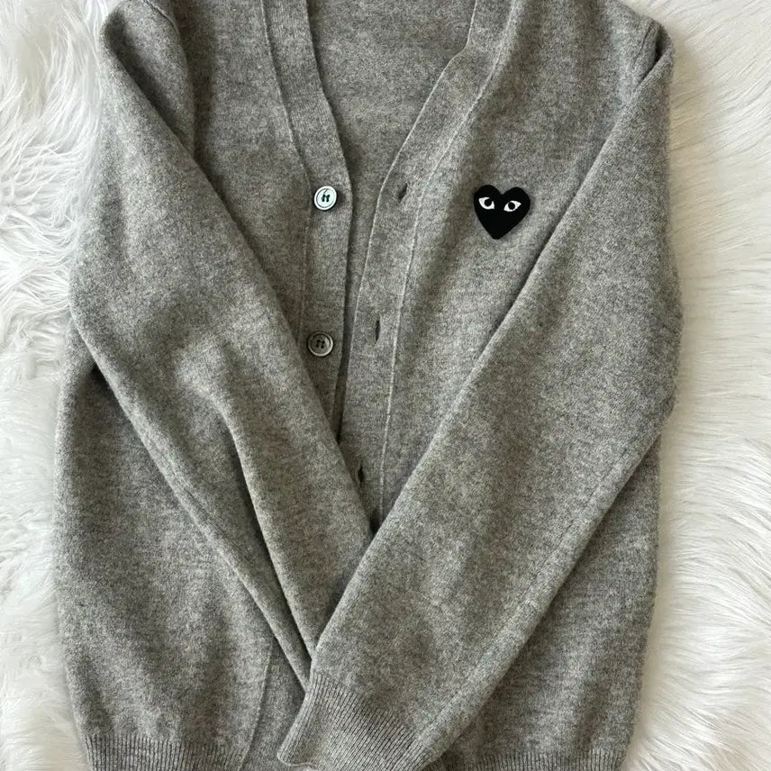 [BUNJANG] Comme des Garçons Grey Cardigan M / 꼼데가르송 그레이 가디건 m
