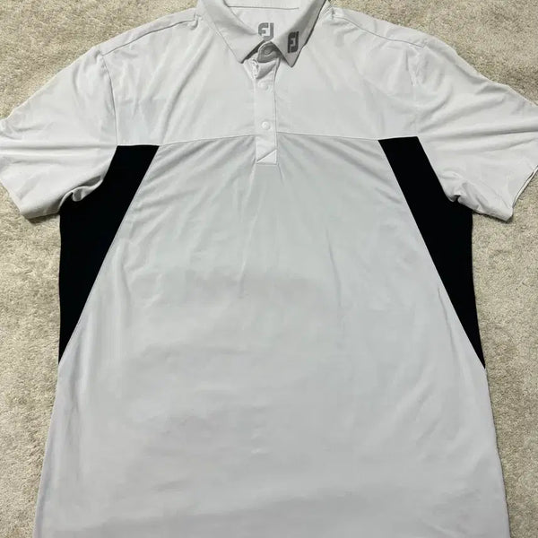 [BUNJANG] FootJoy Performance Cooling Short Sleeve Polo Shirt (Size 105) / (상태SS) 풋조이 기능성 냉감 라운딩 반팔카라티셔츠105