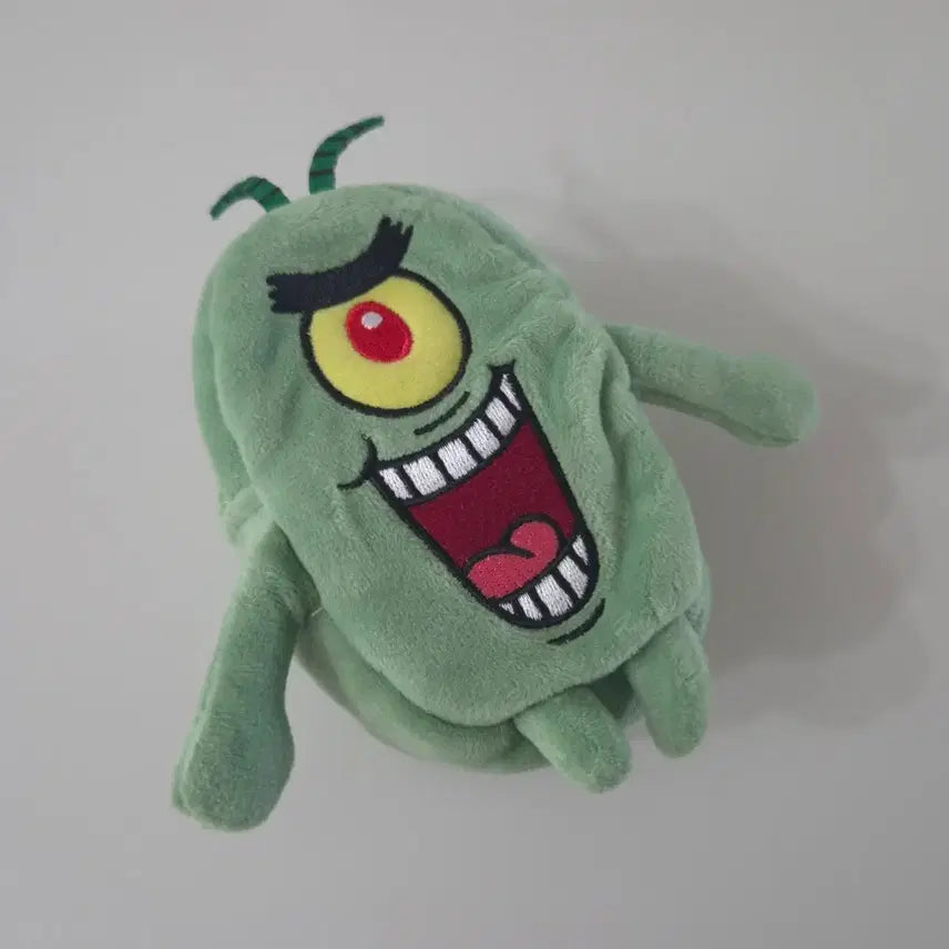 [BUNJANG] SpongeBob Plankton Hand Magnet Keychain / 스폰지밥  플랑크톤 손 자석 키링