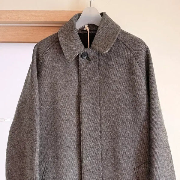 [BUNJANG] Maatee&Sons 22AW Tweed Bal Collar Coat / 마티앤선즈 maatee&sons 22aw bal collar coat