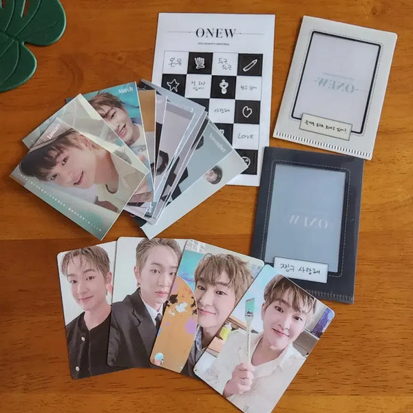 [BUNJANG] SHINee Onew 2025 Season's Greetings Photocard Set / 샤이니 온유 2025시그 포토카드 세트