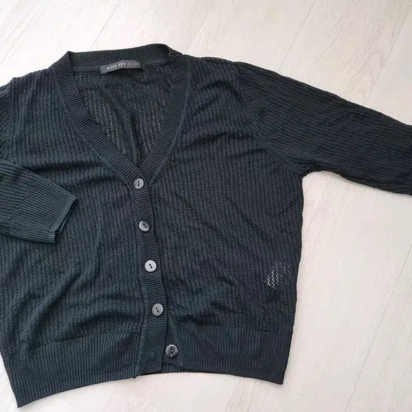 [BUNJANG] Olive des Olive Cardigan Black / 올리브 데 올리브 가디건 블랙