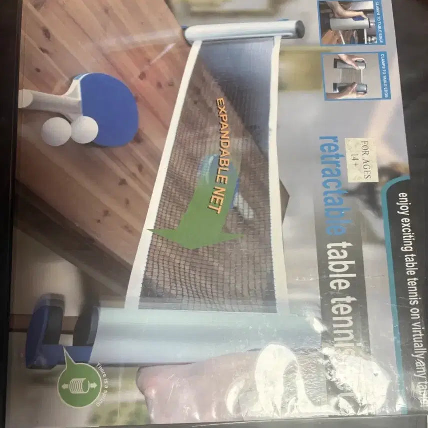 [BUNJANG] Portable Folding Table Tennis Net Set / 휴대용 접이식 탁구네트세트 새상품