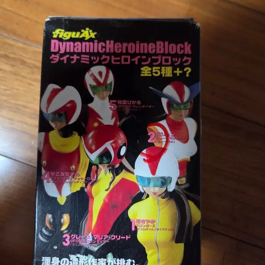 [BUNJANG] Dynamic Heroine Great Mazinger Jun Helmet Version Figure / 다이나믹 히로인 그레이트 마징가 준 헬멧버젼 머리버젼 두가지 가능