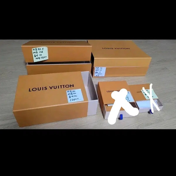 [BUNJANG] Louis Vuitton Shopping Bag and Box / 루이비통 쇼핑백과 박스