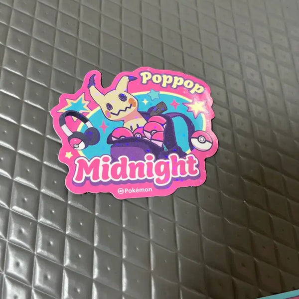 [BUNJANG] Pokemon Midnight Play Set Stickers / 성수 포켓몬 미드나잇 스티커 따라큐 메타몽 쫀도기 파치리스