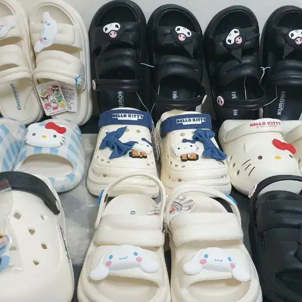 [BUNJANG] Character Sandals, Slippers, and Crocs / 캐릭터 샌들, 크록스, 슬리퍼