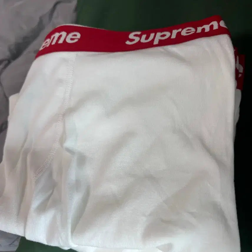 [BUNJANG] Supreme Briefs White XL (3-Pack) / 슈프림팬티 xl 화이트3장 아직안팔렸어요